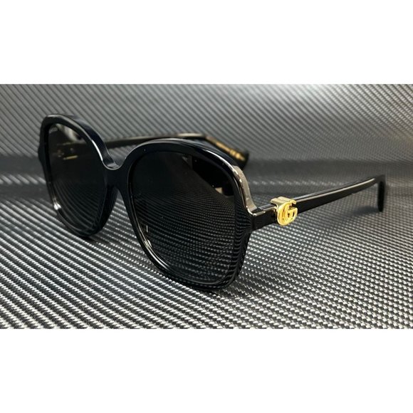Gucci Black 56mm Women\'s Sunglasses main image 5